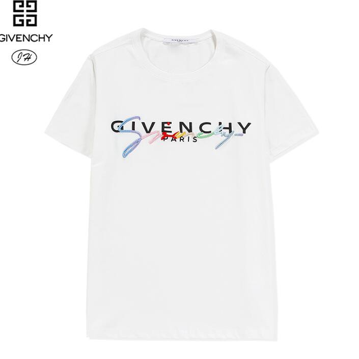 Áo Thun Cotton Ngắn Tay In Chữ Givenchy Thời Trang Cho Nam Và Nữ