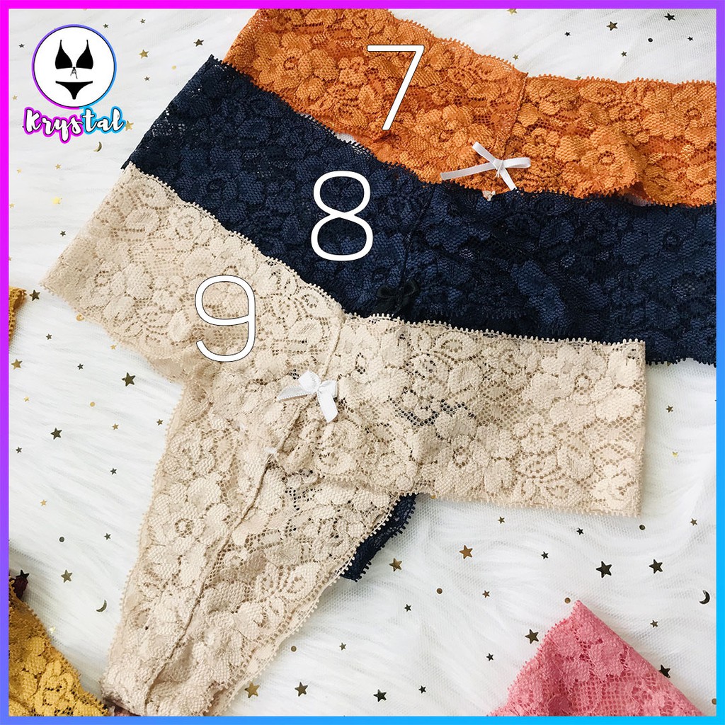 Quần lót ren lọt khe chữ T KRYSTAL KQT03 | BigBuy360 - bigbuy360.vn