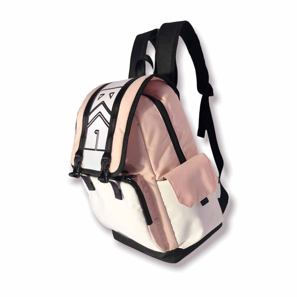 Balo đi học BATTLE ER B.G mẫu x006 pink thời trang Unisex Streetwear Backpack