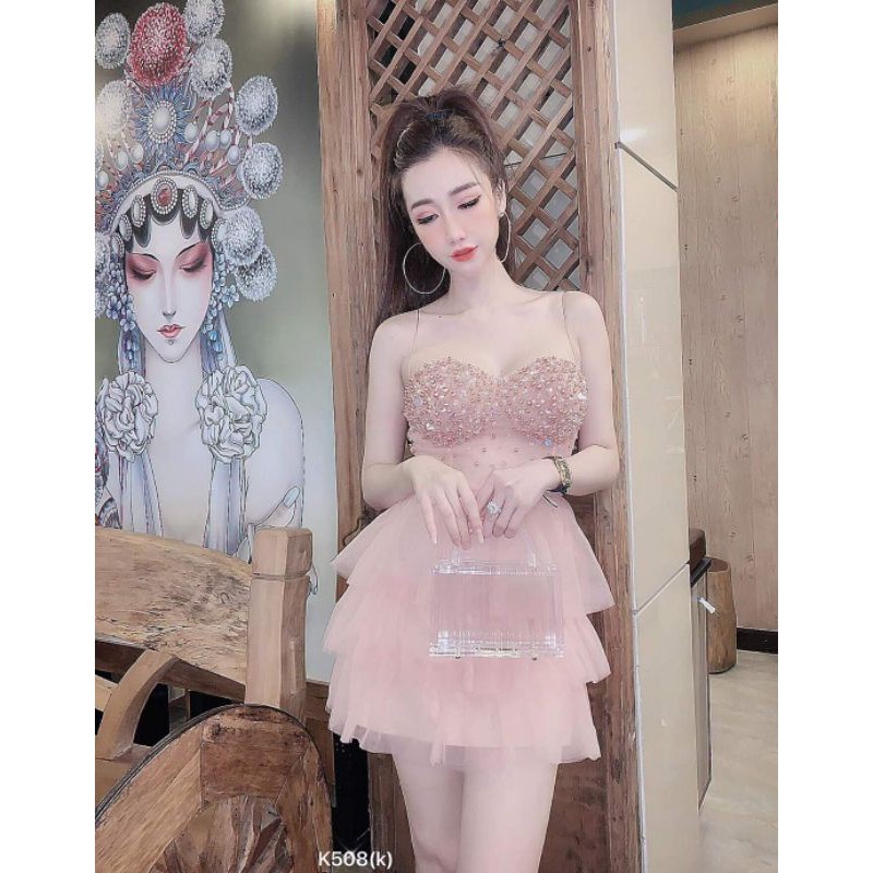 ĐẦM 2S LƯỚI TẦNG CÚP NGỰC KẾT HẠT
