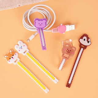Dây Quấn Buộc Tai Nghe, Cáp Sạc Hình Thú Cute - Màu sắc ngẫu nhiên