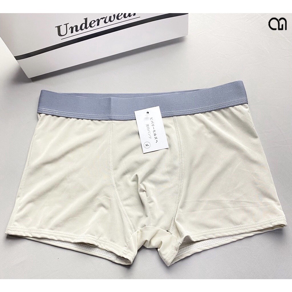 Quần sịp nam thun lạnh boxer,quần lót nam đùi co dãn 4 chiều, thoáng mát
