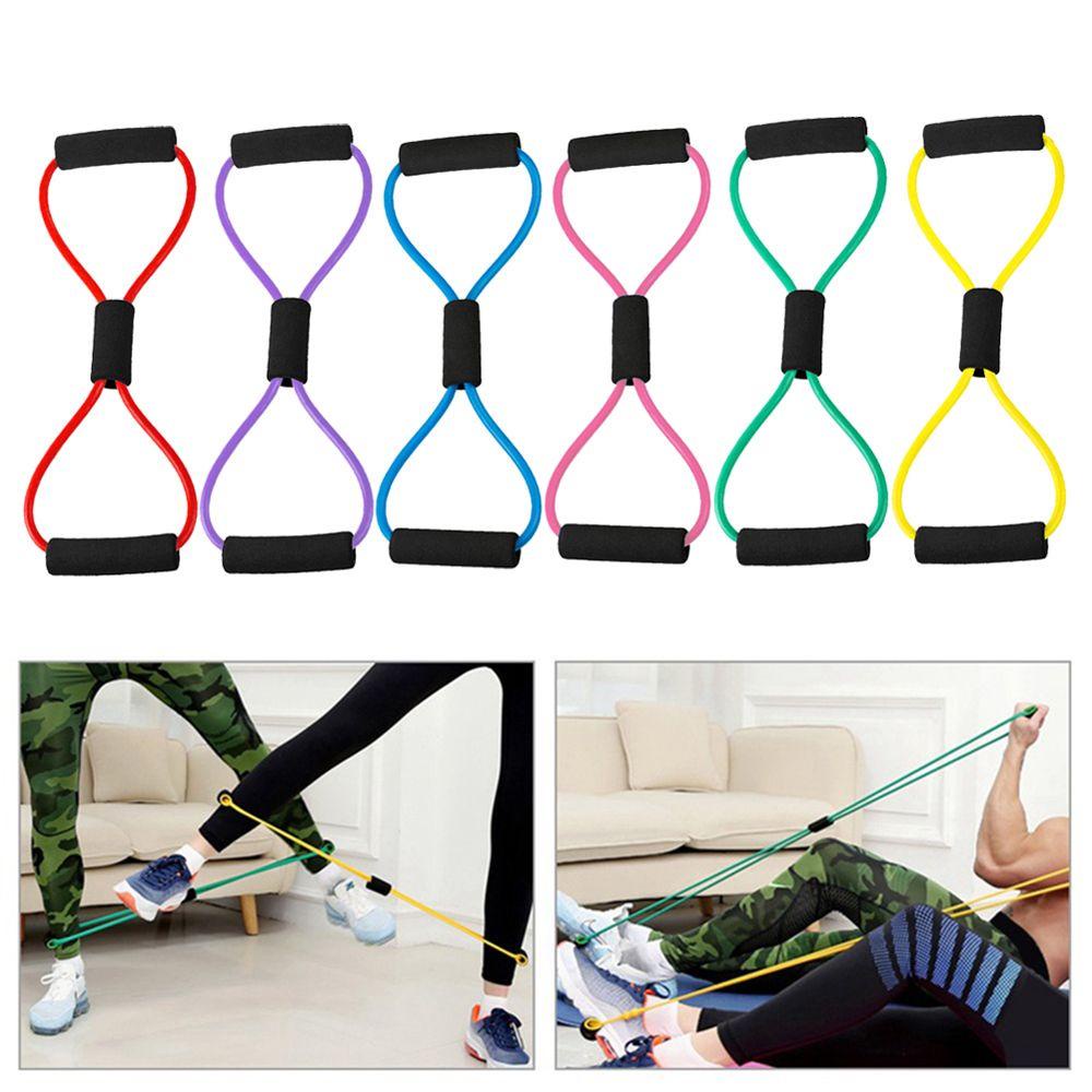 Dây Cao Su Đàn Hồi Hình Số 8 Hỗ Trợ Tập Thể Hình