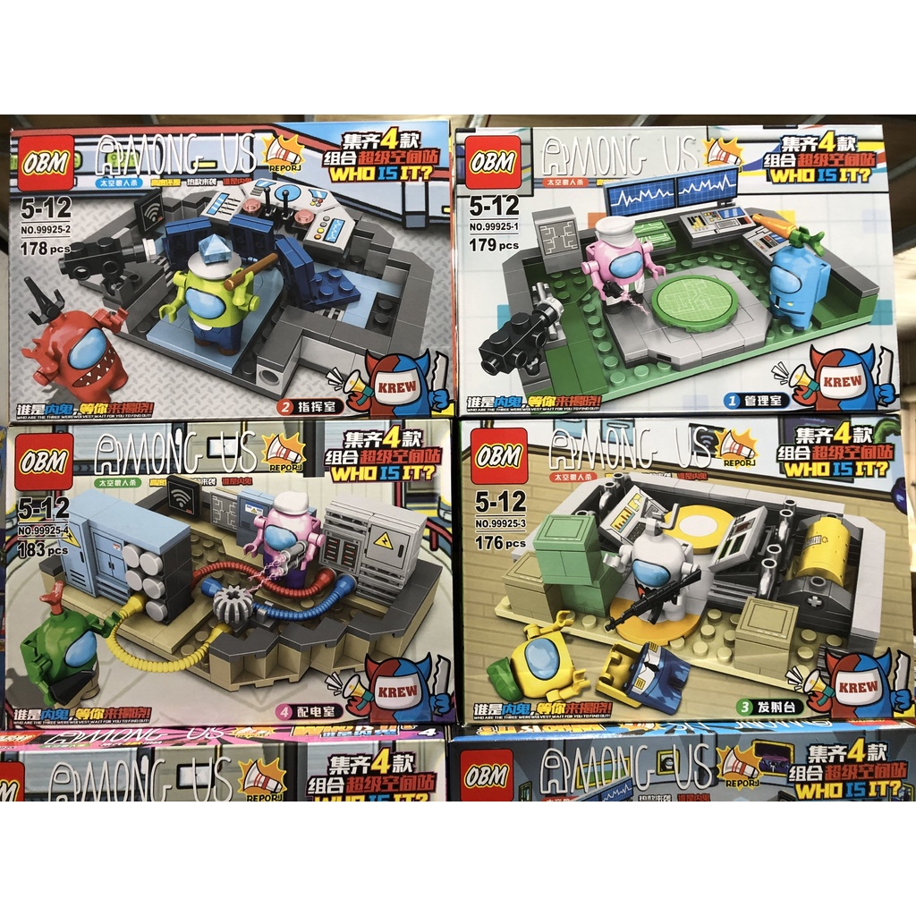 99925 Mô hình đồ chơi lắp ráp LEGO Among us  176+ chi tiết