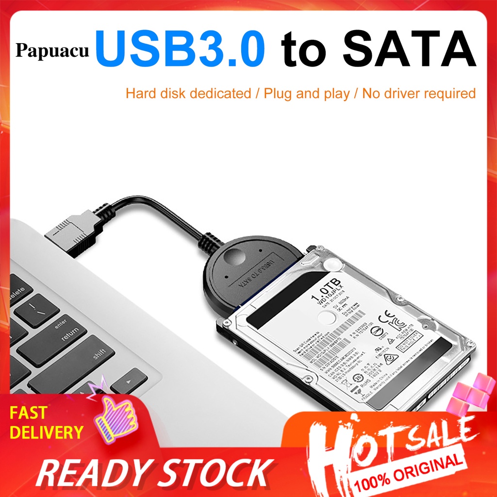 Dây Cáp Chuyển Đổi Ổ Cứng Ngoài Papuacu Tiện Dụng