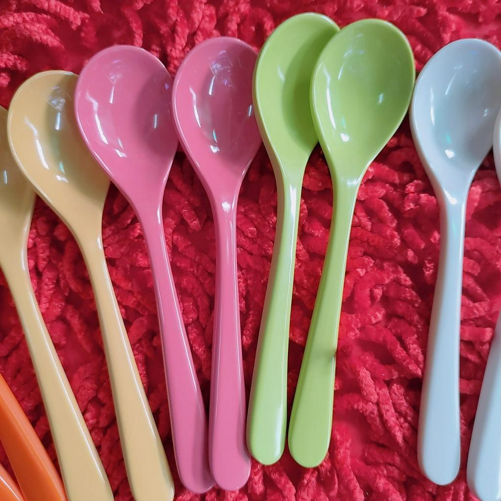 Muỗng Gia Vị, Muỗng Cơm Em Bé Melamine Dày Dặn Cao Cấp