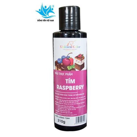 MÀU THỰC PHẨM TRANG TRÍ BÁNH KEM UNICORN - TÍM RASPBERRY