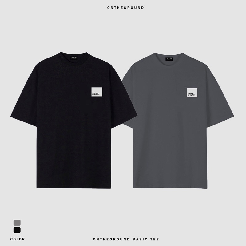 OTG BASIC TEE | Áo tee over size chất liệu cotton 2 chiều dày dặn