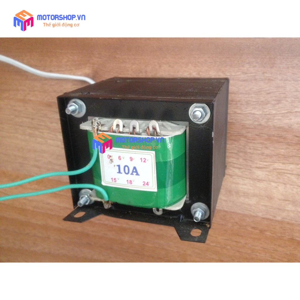MTS Biến Áp 10A - Điện Áp Đầu Ra 6V 9V 12V 15V 18V 24V