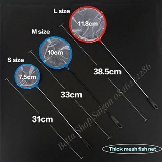 Vợt LƯỚI tròn vớt cá Betta & Guppy