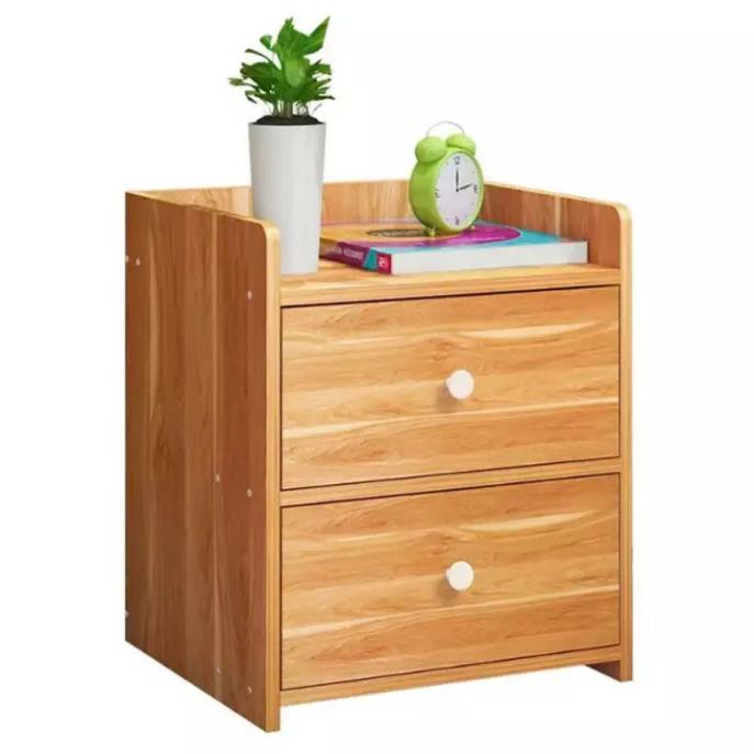 [Mã BMLT35 giảm đến 35K đơn 99K] Tủ đầu giường 2 ngăn Sea Decor màu vân gỗ 2 ngăn kích thước nhỏ gọn tiện dụng bền đẹp