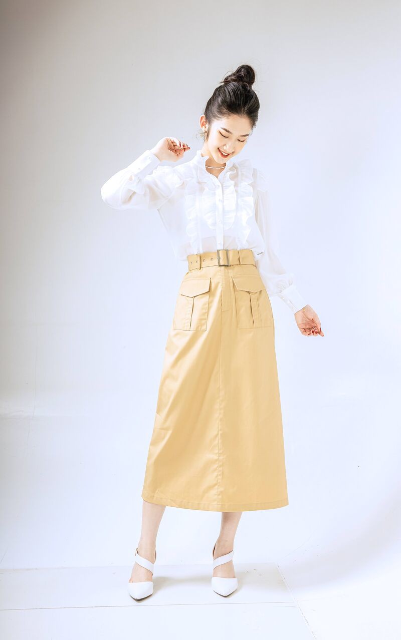 [Mã WABRLOW5 giảm 15% đơn 300K] CCHAT Chân váy 2T ốp dáng A | BigBuy360 - bigbuy360.vn