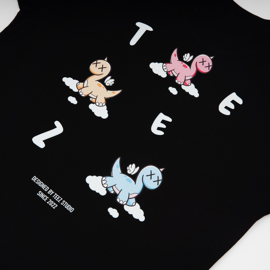 Áo Thun Unisex Nam Nữ TEEZ - TZ1029 Form Rộng Tay Lỡ Freesize