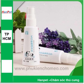 {Bán sỉ} Xịt hướng dẫn đi vệ sinh BoBo- Xịt Bobo(100ml) giúp chó mèo vệ sinh đúng chỗ. bobo 100ml