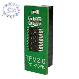 Tpm2.0 encryption security ule board remote card for asus for msi tpm2.0 ule 20pin support multi-brand motoard