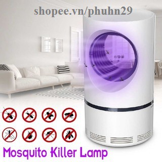 Máy Bắt Muỗi Cảm Ứng Ánh Sáng Thông Minh 2021 - Sạc USB  - Bảo Hành 3 Tháng
