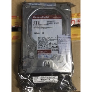 Ổ cứng HDD WD RED PLUS dung lượng 6TB NEW