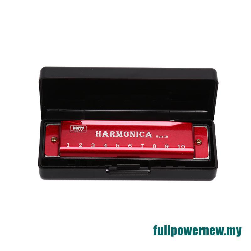 Kèn Harmonica 10 Lỗ Dành Cho Người Mới Bắt Đầu Học