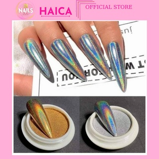 Tráng gương cầu vồng trang trí móng