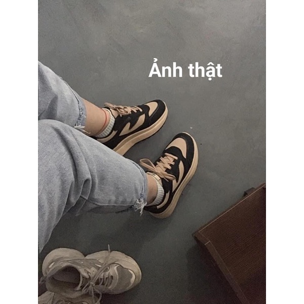Giầy thể thao sneaker để cao 3cm thiết kế kiểu dáng Hàn Quốc