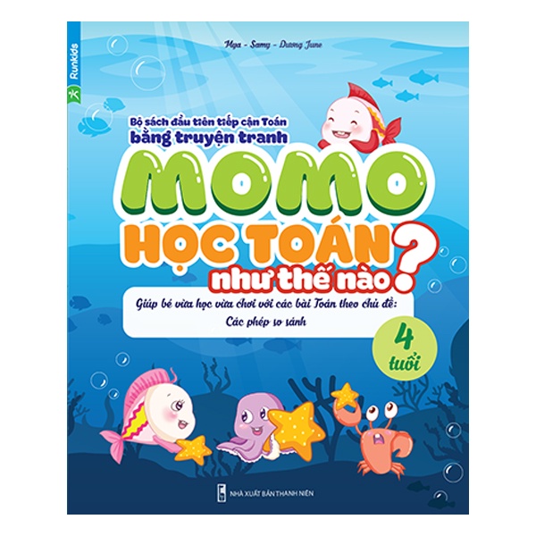 Sách Momo Học Toán Như Thế Nào 4 Tuổi