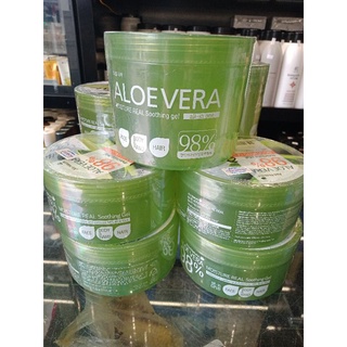 Dưỡng da lô hội Welcos  Aloevera moisture soothing gel
