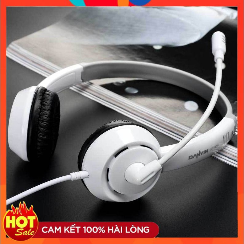 Tai Nghe Chụp Tai ❤️FREESHIP❤️Tai Nghe Có Dây Danyin-Dt326 Chống Ồn Có Thể Điều Chỉnh Kèm Micro Tiện Dụng