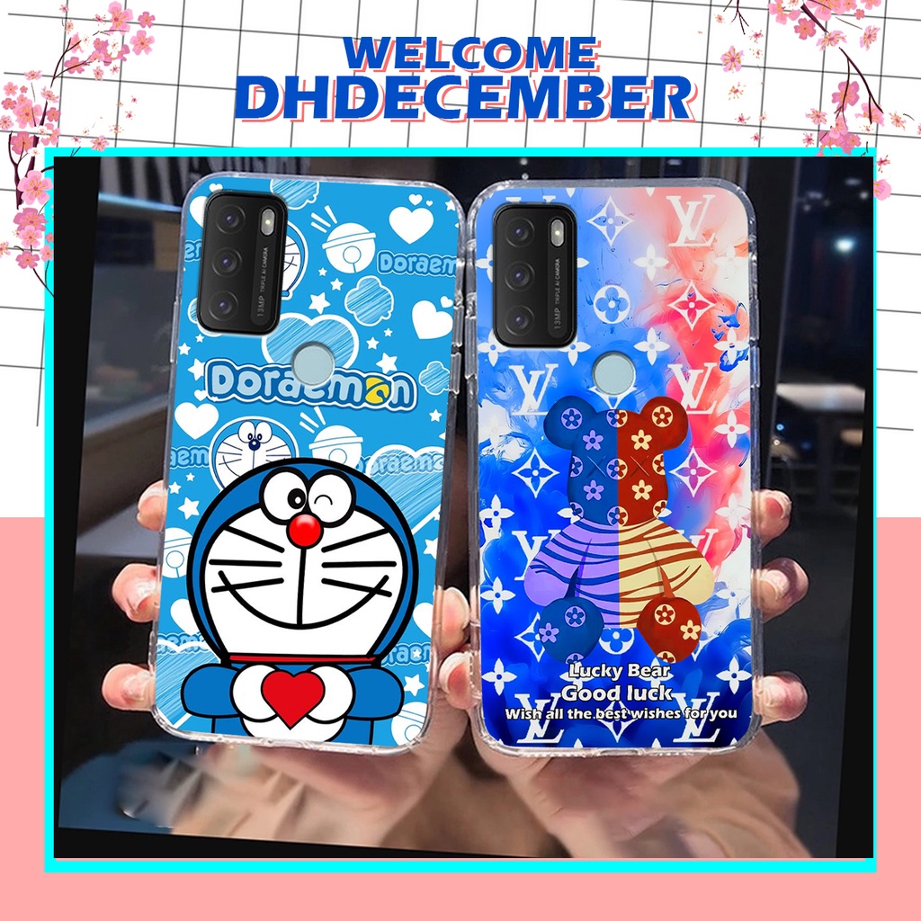 Ốp lưng Vsmart STAR 5 in hình gấu K@ws, gấu nâu, dor@emon RẺ- ĐẸP- BỀN