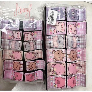 Gắp tóc (3-5 răng) meka in hình hoạt hình
