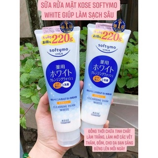 Sữa Rửa Mặt Kose Softymo Nhật Bản
