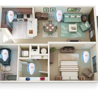 Máy đuổi muỗi , côn trùng pest EOM