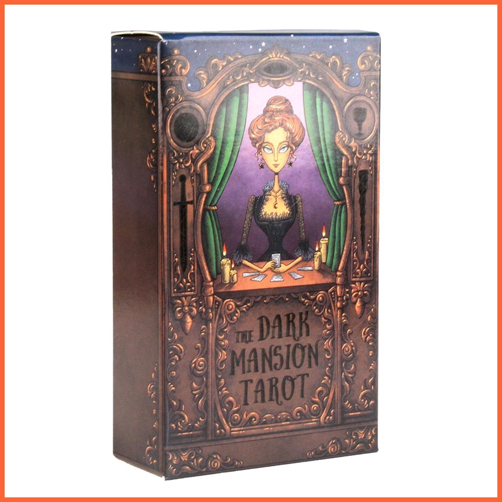 Bộ Bài Tarot Tiếng Anh Màu Đen Chất Lượng Cao