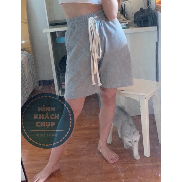 Quần Short Thun Nam Nữ RIO97 STORE, Quần Đùi Unisex