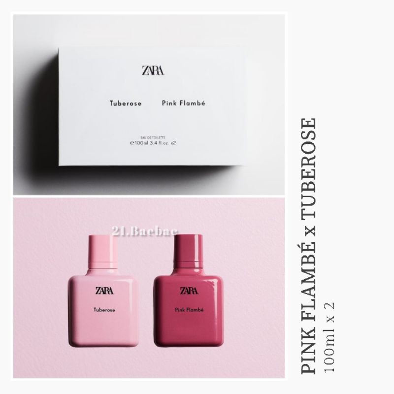 Nước hoa Zara Tuberose x Pink Flambé