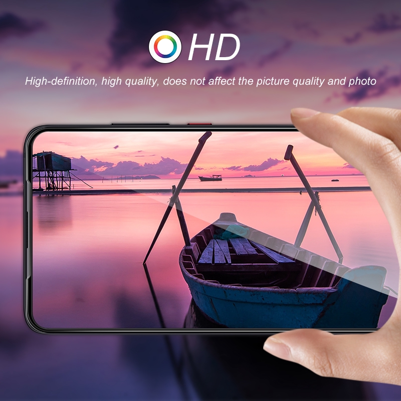 Bộ Kính Cường Lực Bảo Vệ Màn Hình Và Thấu Kính Camera 2 Trong 1 Cho Xiaomi Redmi Note 6 7 8 Pro K30 K20 7a 8a