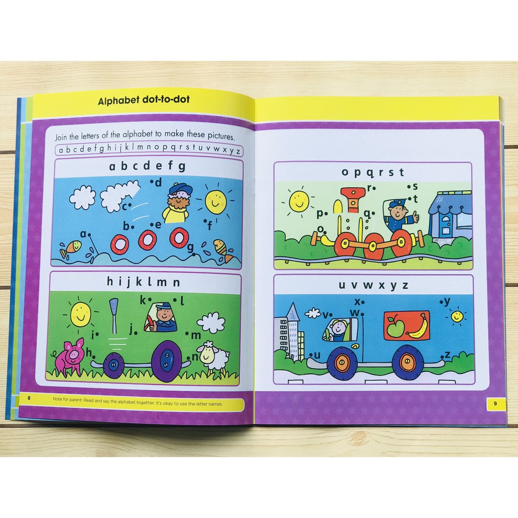 Sách: Gold Stars Wipe Clean Workbook: Phonics - Học Phát âm Tiếng Anh cho trẻ ( 3 - 5 tuổi )