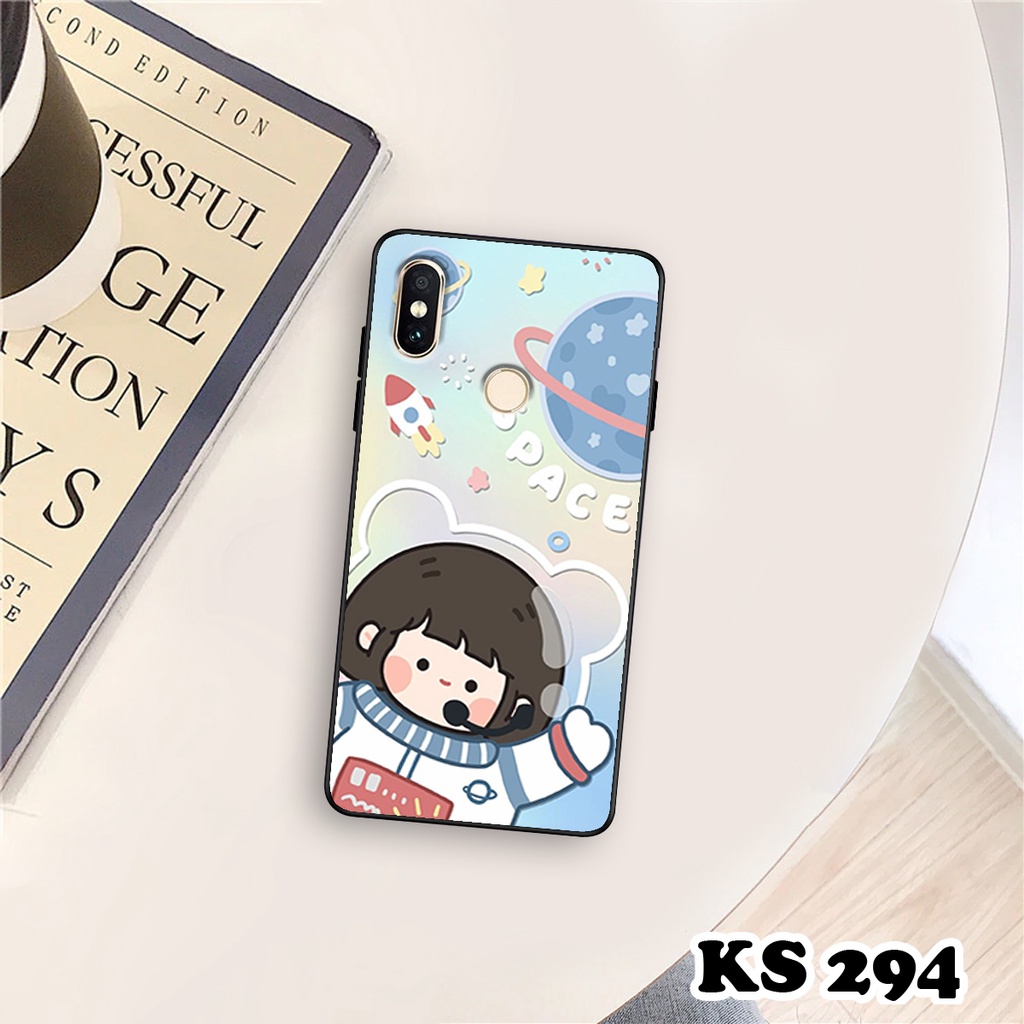 Ốp lưng Xiaomi Redmi Note 6 - Xiaomi Redmi Note 6 Pro - Ốp in hình Ngân hà &amp; RoroJump siêu đẹp, chống va đập