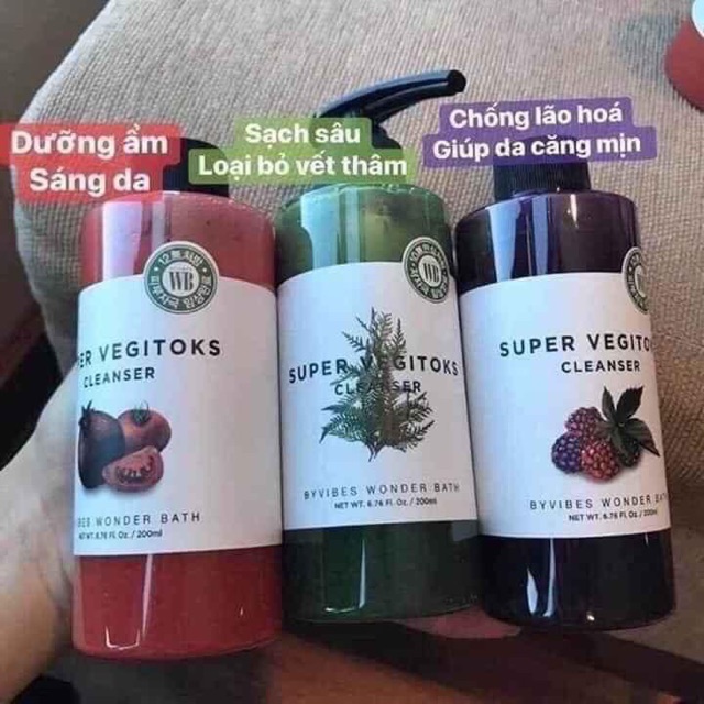 Sữa Rửa Mặt Thải Độc Rau Củ 300ml . | BigBuy360 - bigbuy360.vn