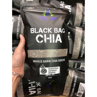 Hạt chia đen hữu cơ úc - black bag chia