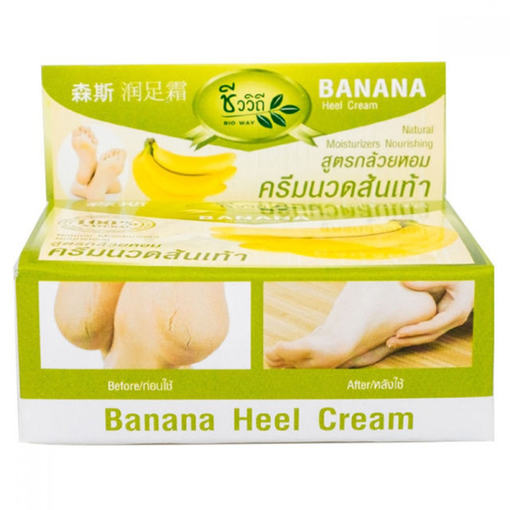 Kem tri nứt gót chân The BANANA Cream Heels Thái Lan 30g