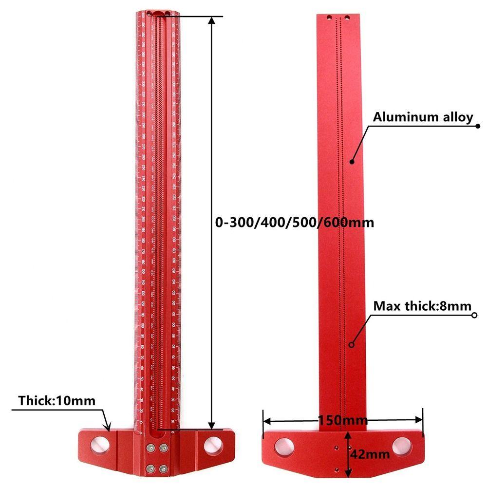 JANE Thước Đo Lỗ Chữ T Chất Lượng Cao Chuyên Dụng
