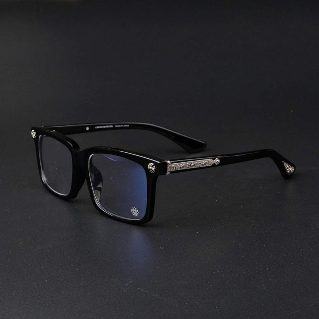 Gọng kính vuông  chrome hearts vagilante , thiết kế khung gọng chắc chắn bền đẹp 2271 Thanh lý