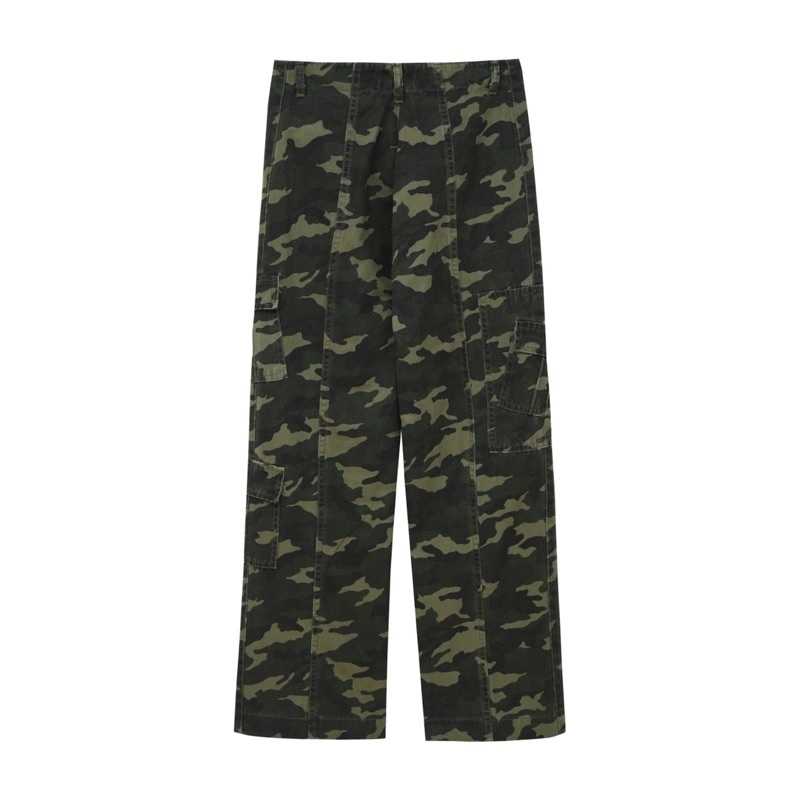 MILITARY CARGO PANTS - QUẦN LƯNG THẤP CAMO