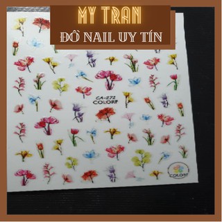 stick dán móng tay, sticker dán trực tiếp lên móng