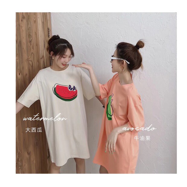 VÁY SUÔNG HOA QUẢ 6 MÀU ULLAZZANG