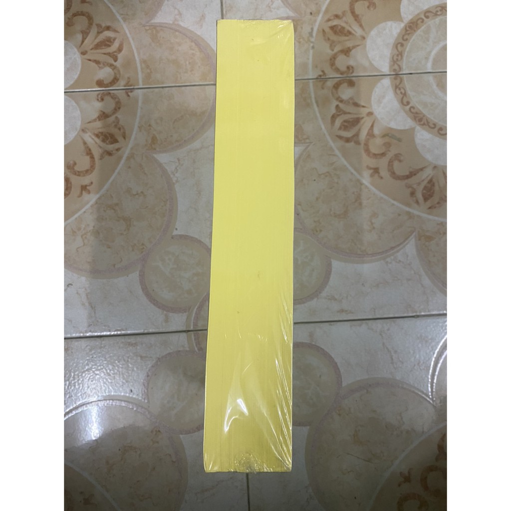 [Giao 2 Giờ] Giấy A4 Paperline màu vàng - 500 tờ