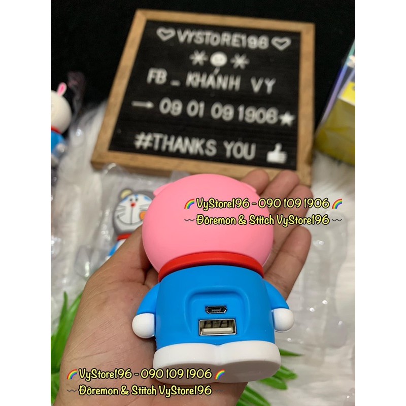 SẠC DỰ PHÒNG ĐOREMON COSPLAY 12 CON GIÁP DỄ THƯƠNG & BỌC SILICONE BẢO VỆ ❤️❤️❤️