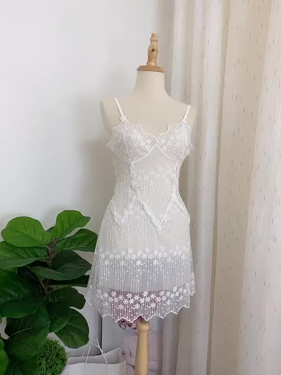 HT67 Váy ngủ sexy pha lê siêu đẹp,đầm ngủ ren mềm mại quyến rũ Haayan Boutique HT67 | BigBuy360 - bigbuy360.vn