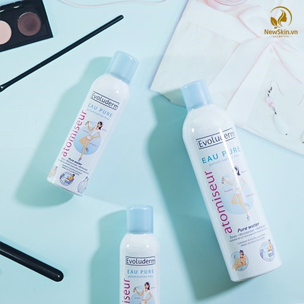 Xịt Khoáng Evoluderm Cấp Ẩm Làm Dịu Da 400ml - Pháp
