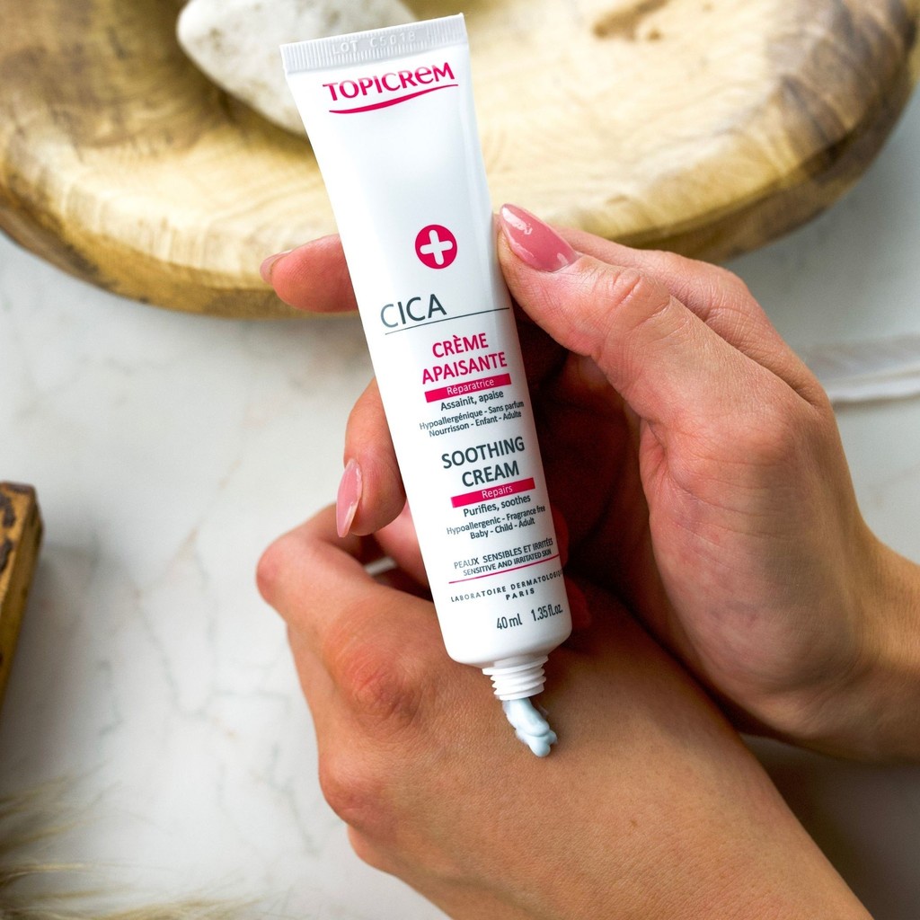 Kem dưỡng phục hồi và làm dịu da TOPICREM - TOPICREM CICA Soothing Cream